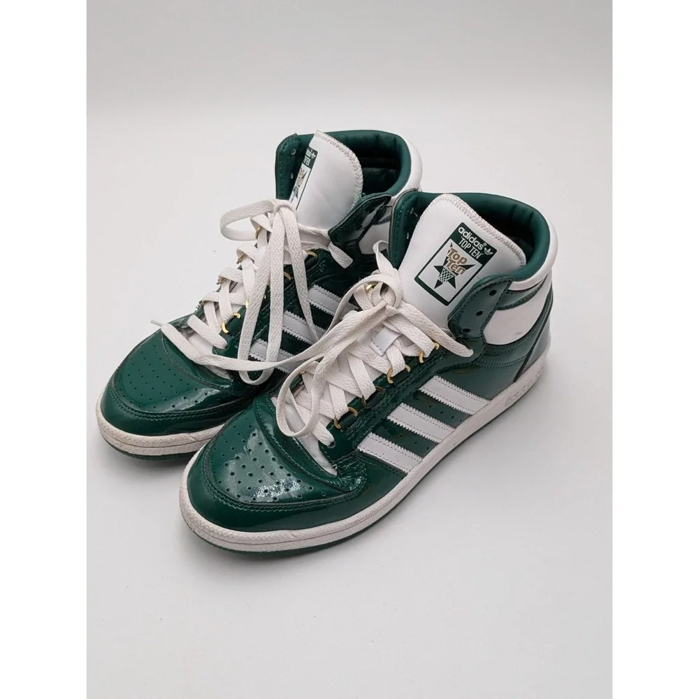 Adidas Originals Top Ten RB Men's Basketball‎ Shoes Green White Size 8 (FZ6192)